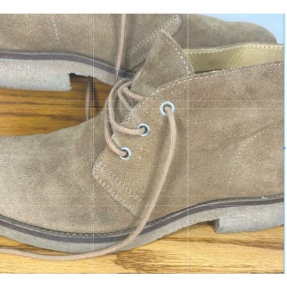 Mango Desert Boot Size Carmel Brown Suede Men's Size 8 - Picture 2 of 8